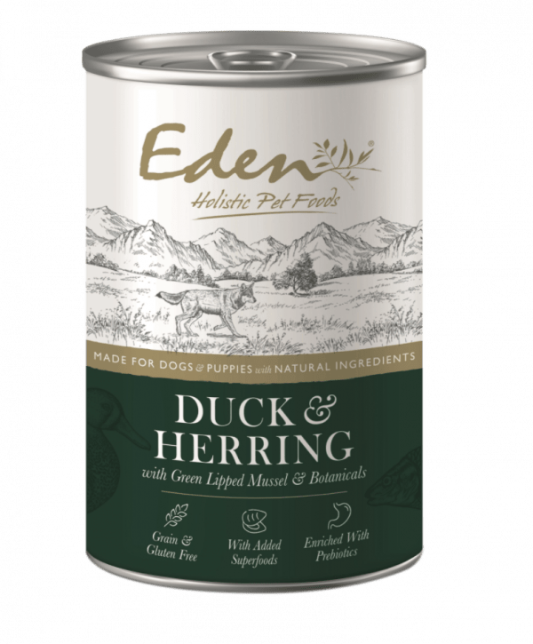 eden pet food dog duck