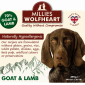 millies wolfheart dog goat lamb wet food