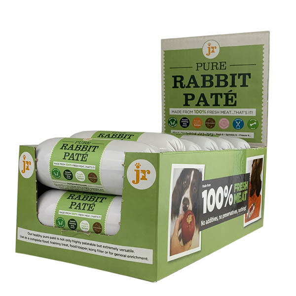 green and wilds rabbit pate