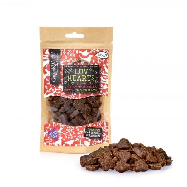 green and wilds chicken and liver bakes pet