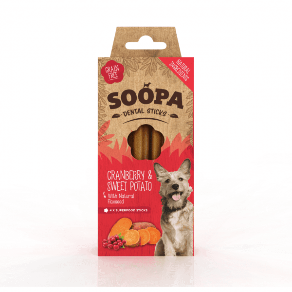 soopa dog pet food cranberry bites