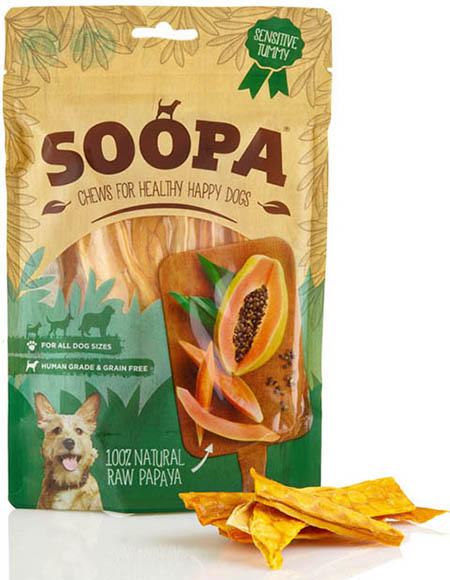 soopa dog pet food papaya