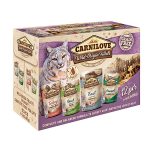 carnilove food animal cats kitten meat fish veg