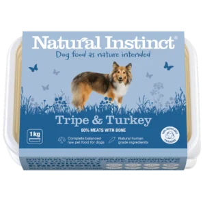 Natural Instinct Working Tripe & Turkey 1Kg - Image 1