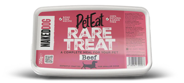 Naked Dog PetEat Rare Treat 250g